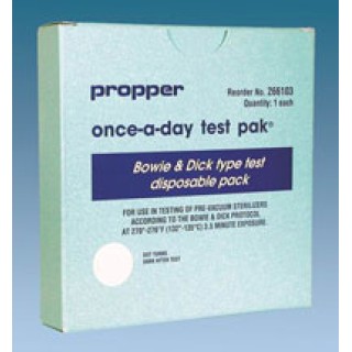 Propper # 266103 - AUTOCLAVE TEST PACK ONCE A DAY